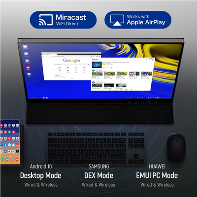 Monitor pieno a 15,6 pollici del touch screen del monitor 1080P HD IPS del computer di Hopestar 11mm