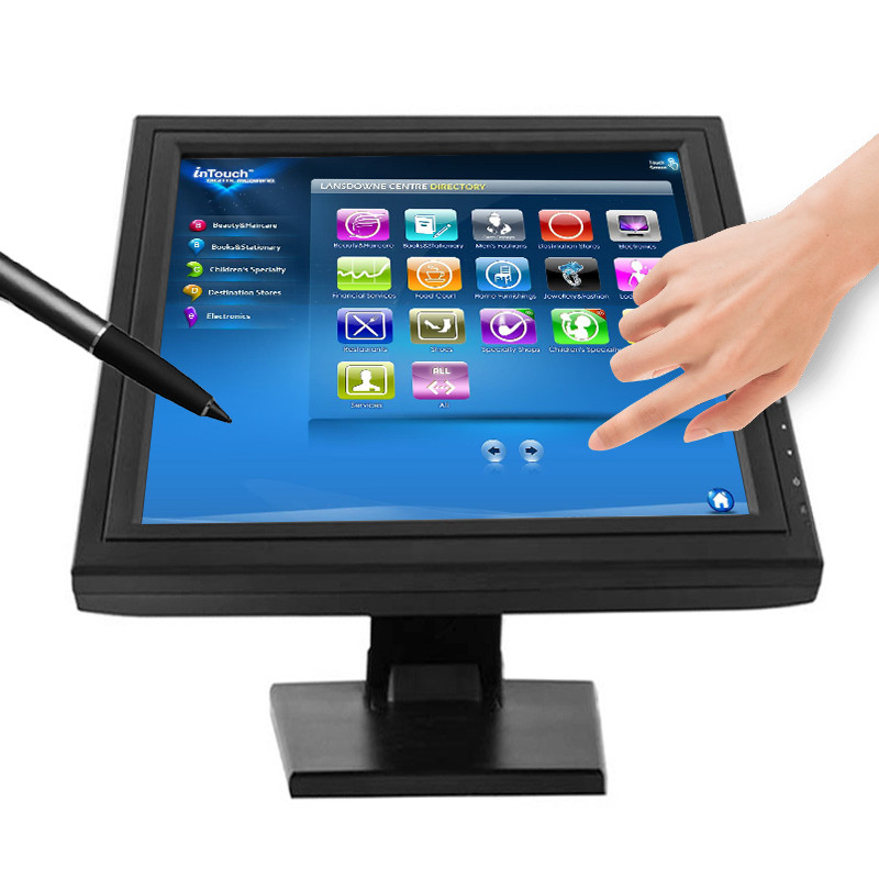 Il touch screen controlla il monitor LCD a 27 pollici del touch screen dell'esposizione di TFT LED del PC di posizione del computer 7 10 10,1 12 15 17 18,5 19 21,5