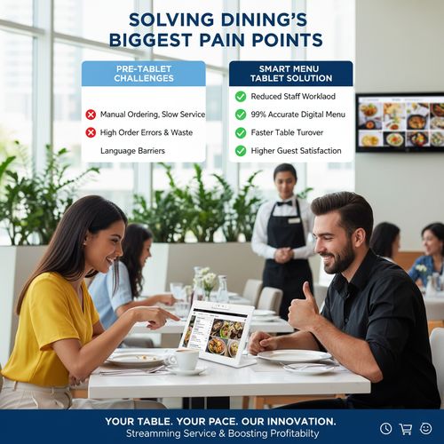 ultimo caso aziendale circa Reinventing Dining Efficiency with Restaurant Ordering Tablets in Dubai