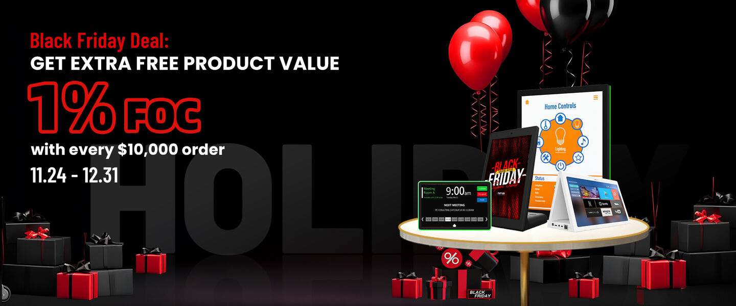 Tablet per la prenotazione della sala conferenze