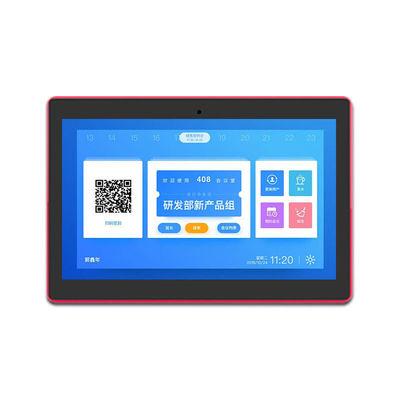 13.3 Inch Wall Mounted Conference Room Tablet NFC/RFID POE Commercial Android Tablet Circondante luce a led