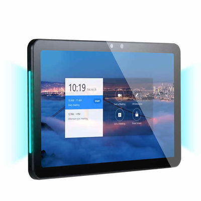 Tablet per sale riunioni da 15,6 pollici RK3566 con alimentazione POE e illuminazione a doppia faccia