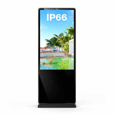 Display pubblicitario LCD verticale da 86 pollici per chioschi interni