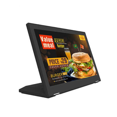 Self-Service RK3566 Processor Tablet per ordinare ristoranti 13.3 pollici POE NFC RGB LED Light Bar 5MP Fotocamera Android 11