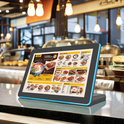 RK3399 Processore Tablet da 10,1 pollici per ristoranti con fotocamera POE NFC 5MP Sistema Android