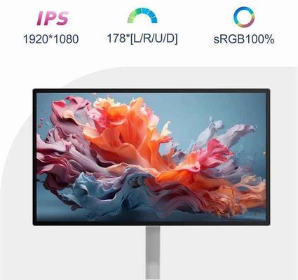 Televisione mobile verticale a terra 27" regolabile a rotazione Smart Stand By Me TV