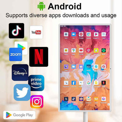 21Televisione intelligente a terra da 5 pollici con schermo LCD per interni Android 12 Standby Me TV