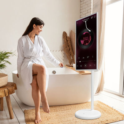 21.5Inch RK3588 Stand By Me Movabile Touch Screen Monitor Pavimento Standing Android Wireless Portable Smart TV Per la casa