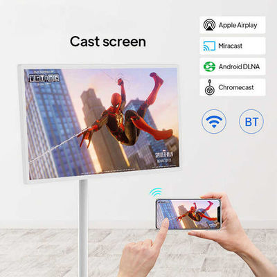 27 pollici RK3566 8+128GB Grande memoria Stand By Me TV portatile Live Streaming Machine