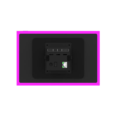 10.1 Inch Smart Home Tablet con CPU RK3566 e quattro lati LED Light Bar - Screen di controllo Android montato a parete