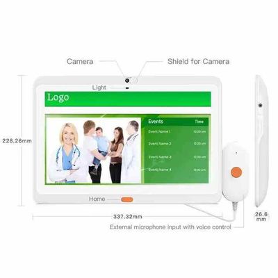 Ospedale Android 1920X1080 Tablet medico da 13,3 pollici con servizio Call Center