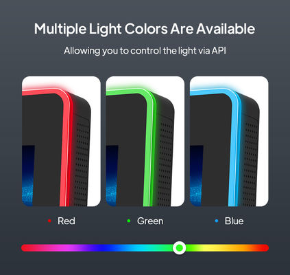 10.1 Inch Conference Room Android Tablet RK3399 NFC POE Meeting Room Scheduler Tablet PC con luce a led