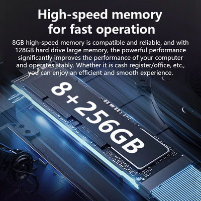 Nuovo design 17Inch N5095 CPU POS Machine 8+256GB Grande memoria Win10 Retail Cash Register POS Terminal