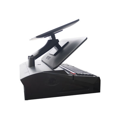 13.3/15.6Inch Dual Touch Screen POS System I3 Windows System Retail Store POS Terminal con base pieghevole