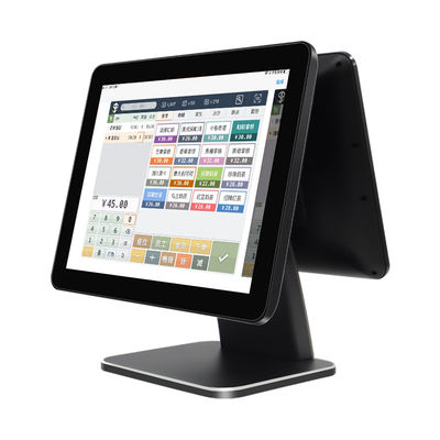 15.6 pollici Touch Screen POS System Win7/10 Stampa terminale di pagamento Desktop Registro elettronico di cassa con stampante
