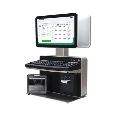 Software POS per registratore di cassa con doppio schermo per supermercati, ristoranti, negozi al dettaglio e caffetterie, Win 7/10 Android con funzione SDK