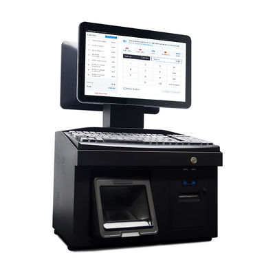Stampante termica dual screen All-In-One POS da 14 pollici per rivenditori Origin e Win7/10 Android