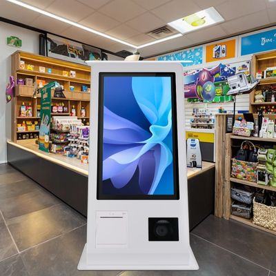 15.6" Macchina POS self-service con sistema operativo Win 10 Scanner touch screen Stampa NFC QR Code Reader