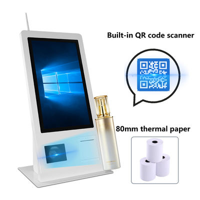 15.6" Macchina POS self-service con sistema operativo Win 10 Scanner touch screen Stampa NFC QR Code Reader