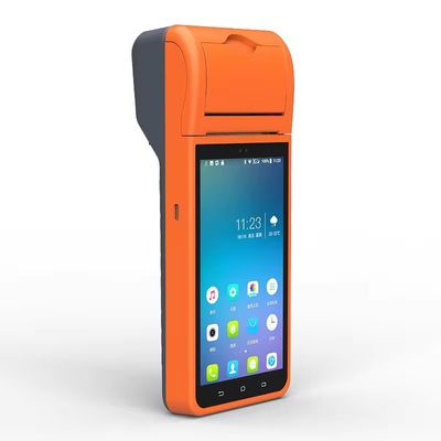 Stampante monocromatica con display da 5,5 pollici, Android 8.1, terminale POS PDA per la gestione semplificata degli ordini nei ristoranti