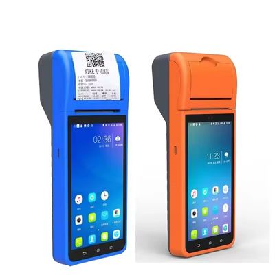 Sistema operativo Android 8.1 5.5 Inch NFC Pos Systems Macchina di cassa portatile con stampante di ricevute termiche da 58 mm