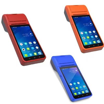 Sistema operativo Android 8.1 5.5 Inch NFC Pos Systems Macchina di cassa portatile con stampante di ricevute termiche da 58 mm