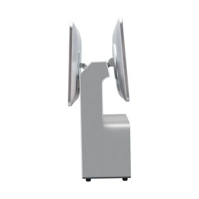 Macchina terminale All in One con doppio schermo touch da 15,6 pollici per la vendita al dettaglio con tecnologia di stampa a trasferimento termico