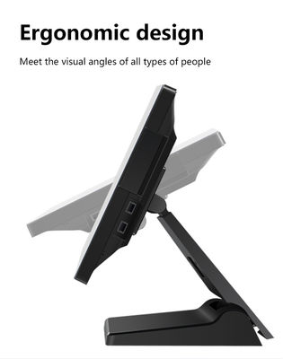 Registratore di cassa POS con touchscreen da 15,1/15,6 pollici per pagamenti NFC per negozi e ristoranti