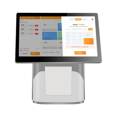 Memoria DDR3 2G, chiosco da tavolo touch screen da 15,6 pollici per pagamenti self-service e ristoranti