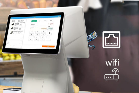 Memoria DDR3 2G, chiosco da tavolo touch screen da 15,6 pollici per pagamenti self-service e ristoranti