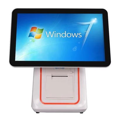 Macchina POS al dettaglio da 15,6 pollici Terminale POS Android con scanner e stampante 4GB di memoria DDR4 64GB di capacità del disco rigido
