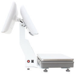 15.4 Inch Dual Screen Windows Touch All in One Scale Weighing POS Supermarket Hotel's Ultimate POS Solution con WIFI/BT