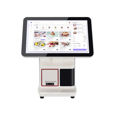 Macchina POS Android All-in-One con Touch Screen da 15,6 pollici 8G 128G per l'efficienza e la personalizzazione dei ristoranti