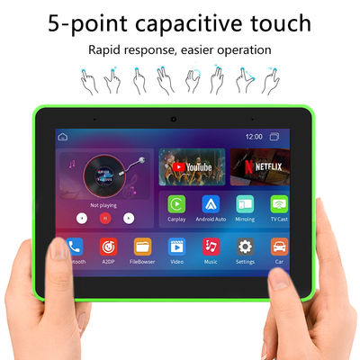 Tablet PC Android da 8 pollici da incasso a parete con luci LED a 4 lati e POE NFC per Smart Home e Prenotazione Sale Riunioni
