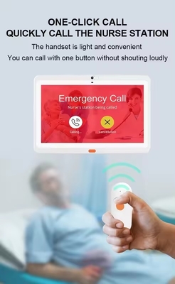 Supporto a parete tablet PC Android per assistenza medica da 13,3 pollici Touch screen wifi 4G POE NFC funzione di chiamata per clinica ospedaliera