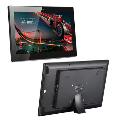 Display pubblicitario per videowall LCD da 23,6 pollici, segnaletica digitale, Rockchip quad core, POE, NFC, 4 GB, 32 GB, touchscreen per negozi al dettaglio
