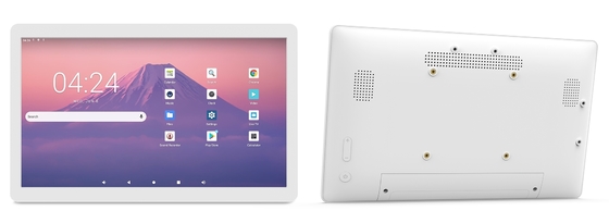 Tablet PC Android da 14 pollici da parete con montaggio a parete, 4G LTE POE NFC Touch screen per bambini, istruzione, apprendimento, ufficio intelligente, lettore di poster digitali
