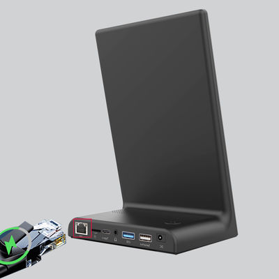 Tablet PC Android RK3576S octa quad a forma di L da 15,6 pollici per chiosco aziendale, batteria integrata