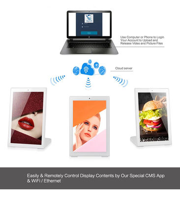 Tablet Android da tavolo a forma di L da 13,3 pollici RK3568 POE per chioschi aziendali, ristoranti e altri servizi