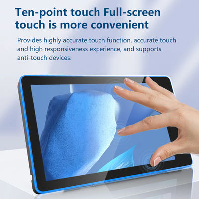 15.6 pollici di montaggio a parete Android Tablet PC con RK3566 Quad Core LED Light Bar per la prenotazione della sala conferenze