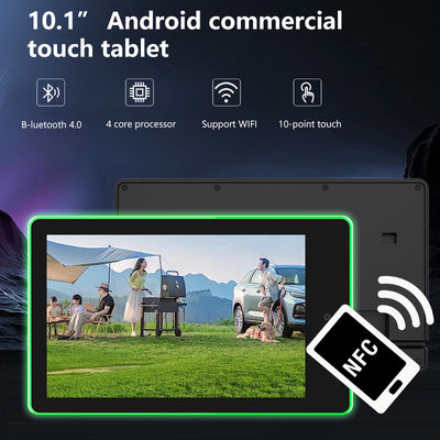 15.6 pollici di montaggio a parete Android Tablet PC con RK3566 Quad Core LED Light Bar per la prenotazione della sala conferenze