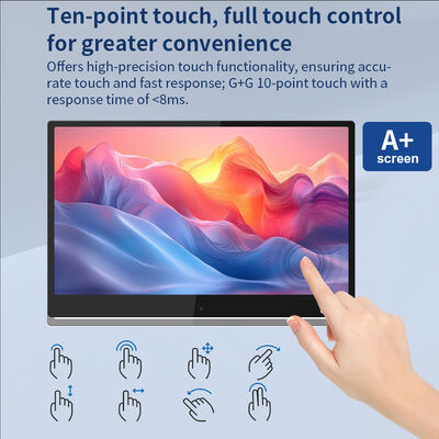 21.5 pollici FHD Smart Classroom Display con processore quad-core RK3568 e 4 GB di RAM 64 GB di memoria