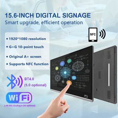 21.5 pollici FHD Smart Classroom Display con processore quad-core RK3568 e 4 GB di RAM 64 GB di memoria