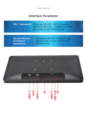 Montaggio a parete Display pubblicitario di segnaletica digitale da 32 pollici tablet pc Android POE funzione wifi NFC
