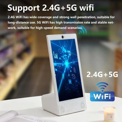 Desktop a L 15.6 pollici 1920x1080 android 15 tablet pc Wi-Fi NFC Touch screen capacitivo 10000mah Octa Core per fast food e altro con altoparlante
