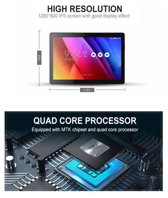 10.1 Inch Quad Core Android 7.0 Industrial Tablet con monitor touch screen