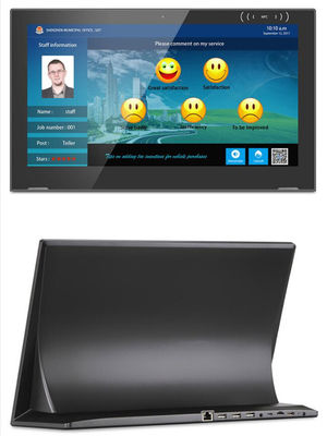 Tablet Android 11 a forma di L per ristoranti, con schermo da 15,6 pollici, SEO NFC, Rockchip