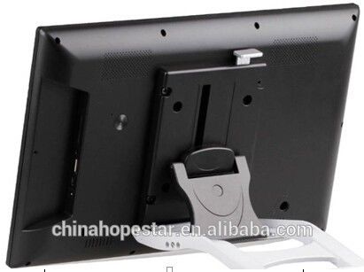18.5 pollici TFT Android Advertising Player con 0,297mm Pixel Pitch e custodia in alluminio per uso interno ed esterno