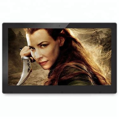 PC All-in-One Touch Screen Ultra Sottile da 15,6 pollici con WiFi RJ45 e PoE da 8 GB ROM