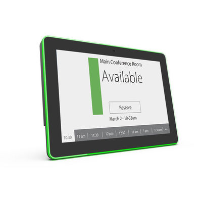 10.1 Inch Conference Room Android Tablet RK3399 NFC POE Meeting Room Scheduler Tablet PC con luce a led